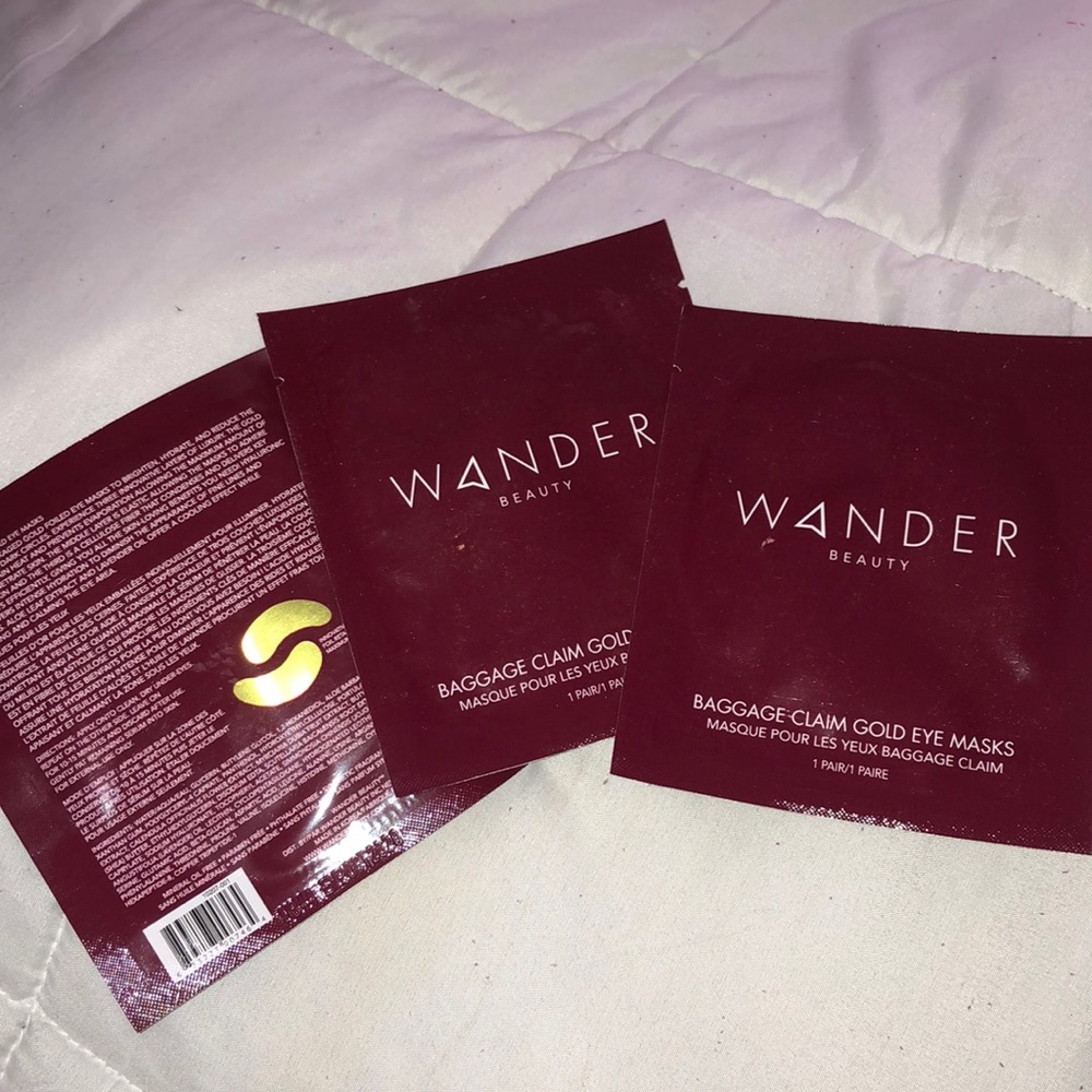 Gold under eye masks